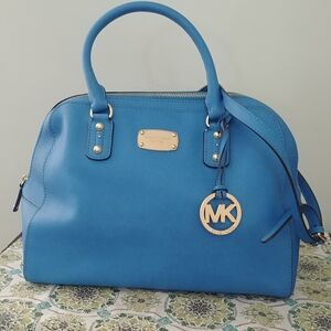 Michael Kors Bright Blue purse